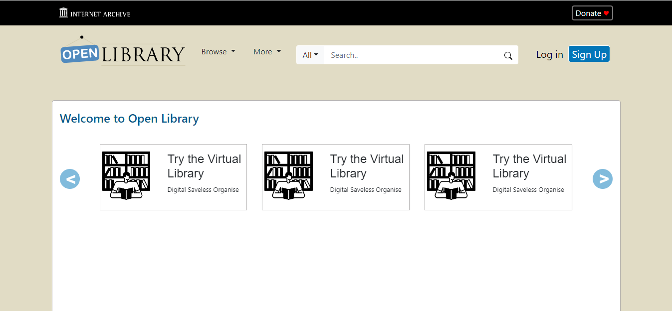 Library Management Website